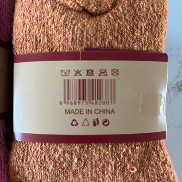 FINAL SALE: 2 pairs of Meng Wei women's socks; NWOT - Picture 4 of 6